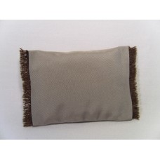 Ash Fringe Large Rectangle Pillow