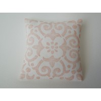 Papaya Batik Large Square Pillow