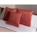 Mandarin Metallic Large Square Pillow