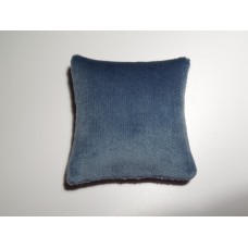 Blue Velvet Large Square Pillow