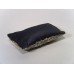 Beaded Silver Medium Rectangle Pillow