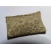 Gold Circle Medium Rectangle Pillow