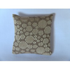 Cream Circle Medium Square Pillow