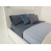 Blue Velvet Medium Square Pillow