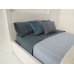 Blue Velvet Medium Square Pillow