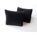 Black Velvet Medium Square Pillow