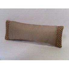 Sand Embroidered Short Oblong Pillow