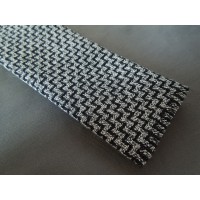 Black White Chevron Throw