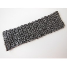 Knitted Throw - Charcoal