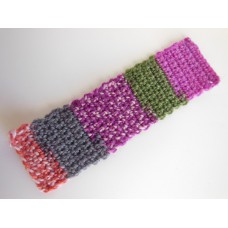 Knitted Throw - Multi Fuschia