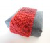 Knitted Throw - Ombre Red