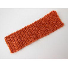 Knitted Throw - Rust