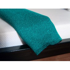 Linen Teal Throw