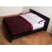 Red On Black Paisley Duvet