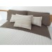 Cream Striped Duvet