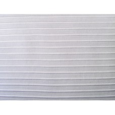 White Ribbed Stripe Duvet
