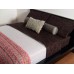 Brown Floral Sheet Set