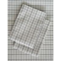 Black White Checked Sheet Set