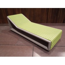 Aero Chaise - Green on Gray Base