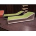 Aero Chaise - Green on Gray Base