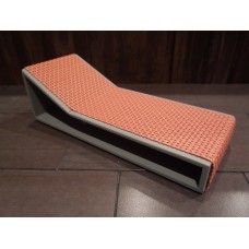 Aero Chaise - Orange on Gray Base