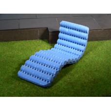 Ribb Chaise in Blue