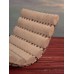 Ribb Chaise in White