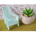 Loll 3 Slat Adirondack in Light Blue