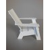 Loll 3 Slat Adirondack in White