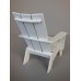 Loll 3 Slat Adirondack in White