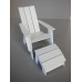 Loll 3 Slat Adirondack in White