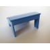 Loll 3 Slat Ottoman in Blue