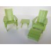 Loll 3 Slat Rocker in Green