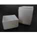 Short Square White Pot