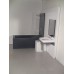 Single Vanity Bath Unit with Tub/Shower and Toilet