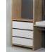 Single Vanity Bath Unit with Toilet and Wardrobe Unit