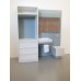 Single Vanity Bath Unit with Toilet and Wardrobe Unit