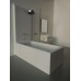 Single Vanity Bath Unit with Tub/Shower and Toilet