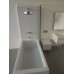 Single Vanity Bath Unit with Tub/Shower and Toilet