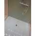 Shower Stall Unit with Aqua Terrazzo