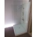 Shower Stall Unit with Aqua Terrazzo