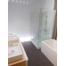 Shower Stall Unit with Aqua Terrazzo