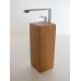 Adagio Aluminum Tub with Teak Spigot