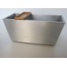 Adagio Aluminum Tub with Teak Spigot