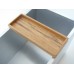 Adagio Aluminum Tub with Teak Spigot