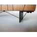 Cole Entertainment Console in Cherry with Black Base