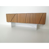 Cole Entertainment Console in Walnut