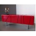 Cole Entertainment Console in Red