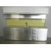 Essex Kitchen with Clear Backsplash