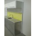 Essex Kitchen with Clear Backsplash
